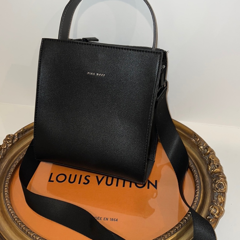 Black cross body bag
